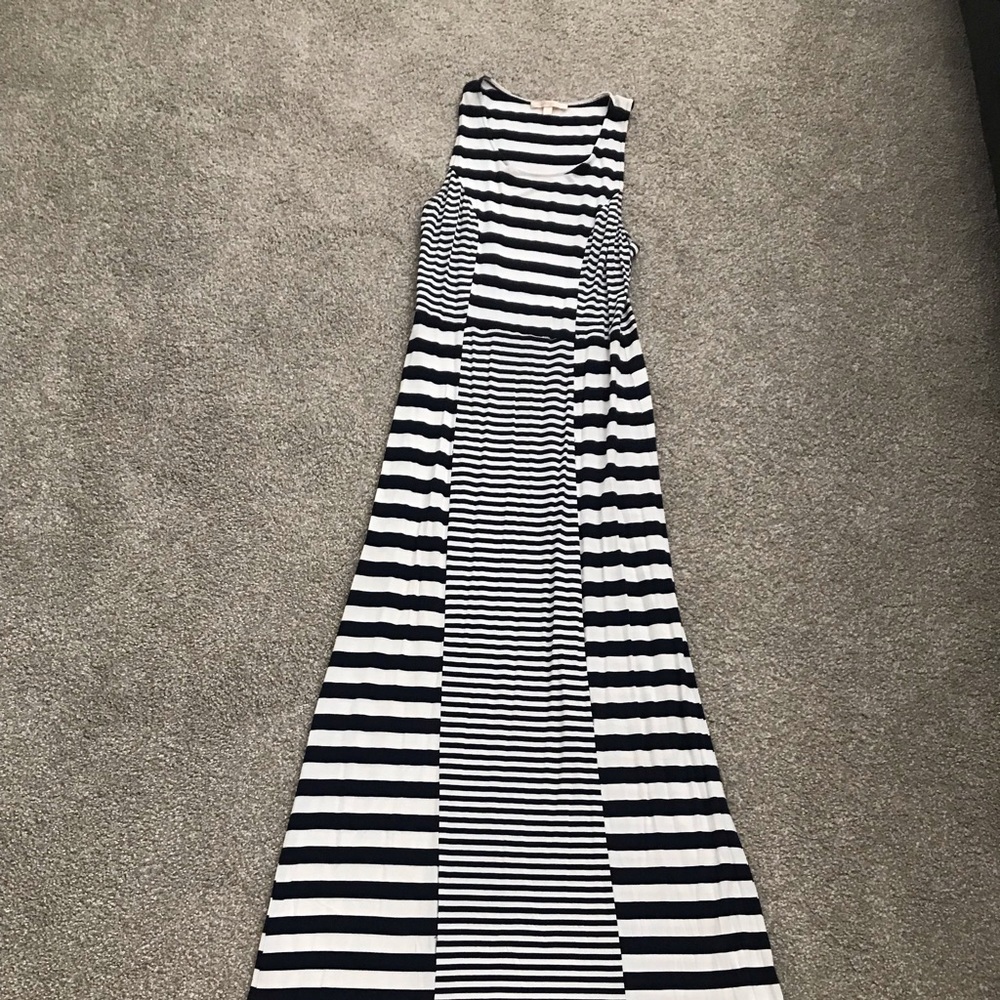 Striped maxi